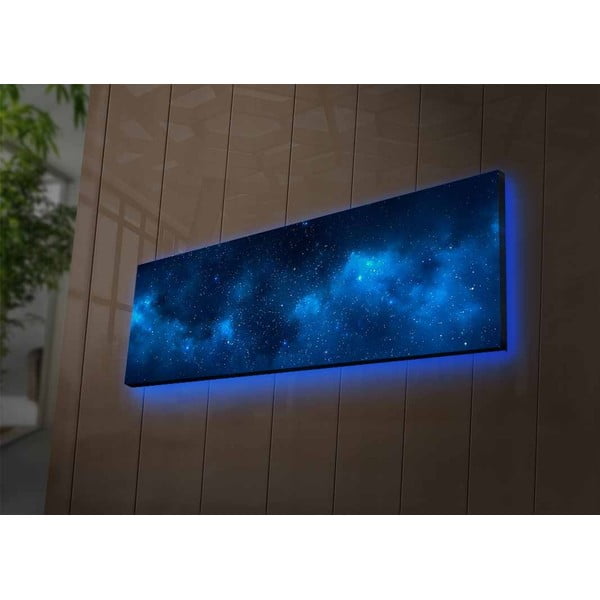 Dipinto 90x30 cm Nebula - Wallity-image-3
