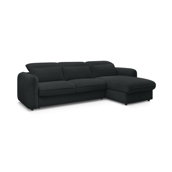 Divano angolare nero Achille – Bobochic Paris-image-3