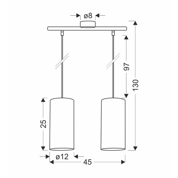 Lampada a sospensione in colore naturale ø 12 cm Aragona - Candellux Lighting-image-2