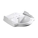 Lavabo bianco in ceramica 69x52 cm Retro – Sapho