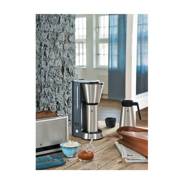 Macchina da caffè a filtro in acciaio inox di colore argento Aroma KITCHENMINI KITCHENminis - WMF-image-2