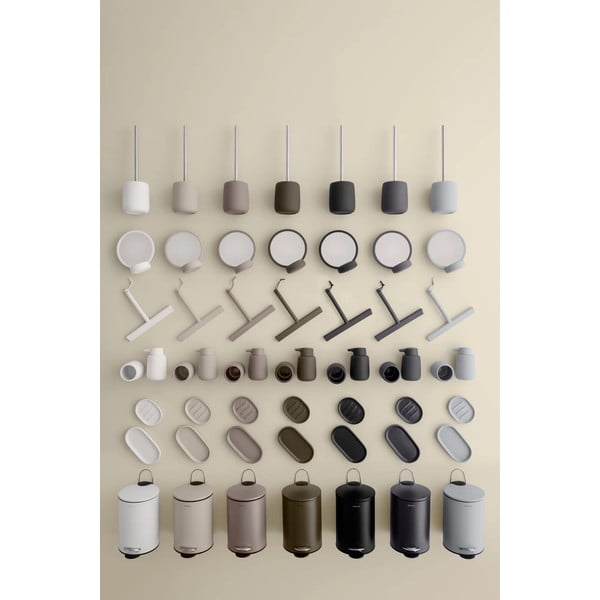 Portasapone in ceramica antracite Sono - Blomus-image-1