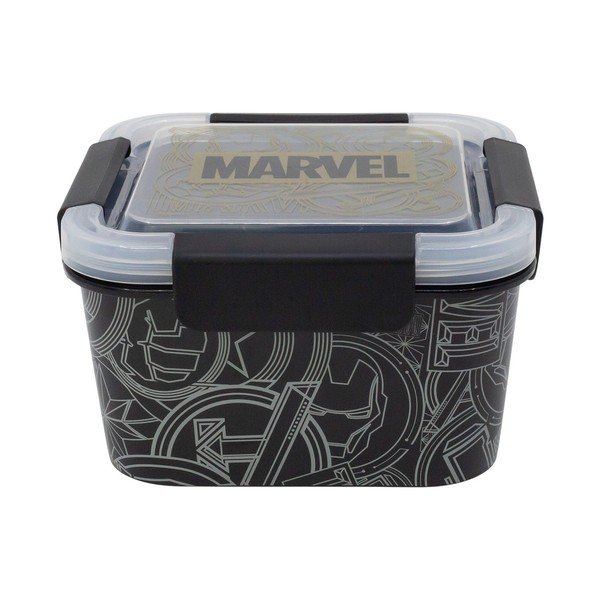 Portapranzo per bambini nero in plastica Marvel – STOR-image-2
