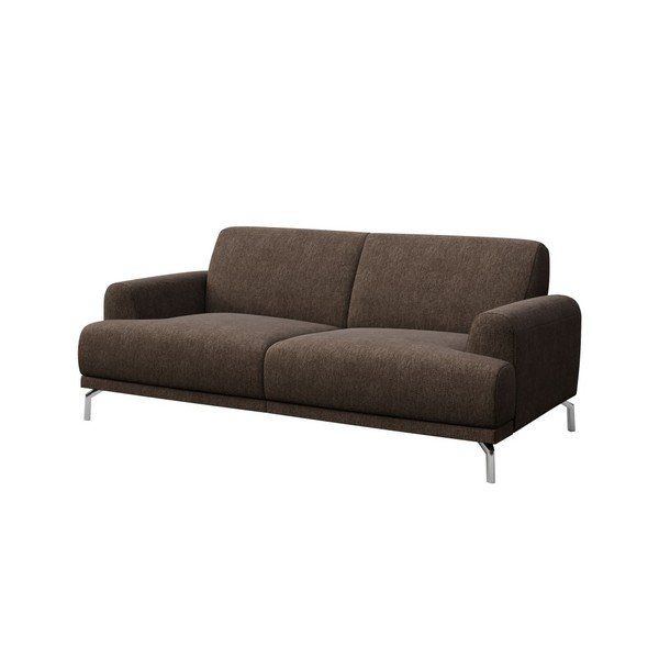 Divano marrone Puzo, 170 cm - MESONICA-image-2