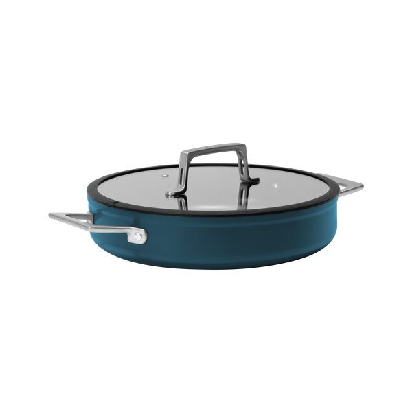 Padella con coperchio/con superficie in ceramica ø 28 cm Meda 4.0 – FABINI