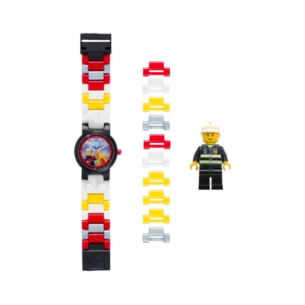 Hodinky s figurkou LEGO® City Fireman