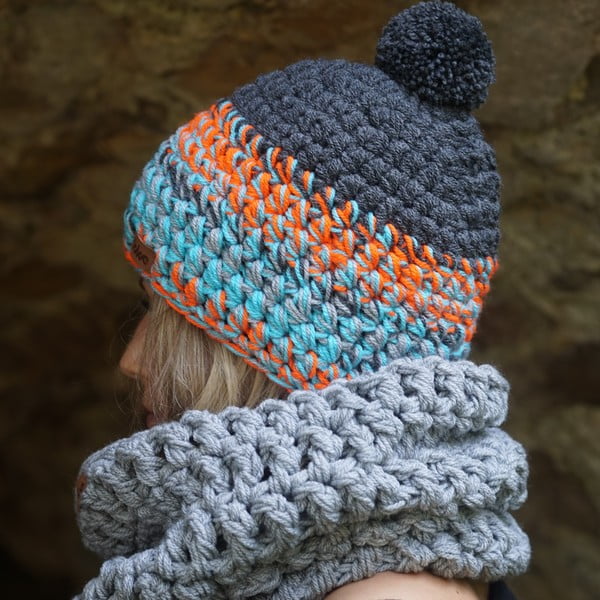 Cappello lavorato a mano all'uncinetto Marcus - DOKE-image-1