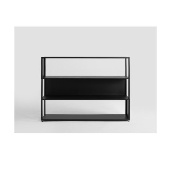 Libreria in metallo nero 150x110 cm Hyller - CustomForm-image-1