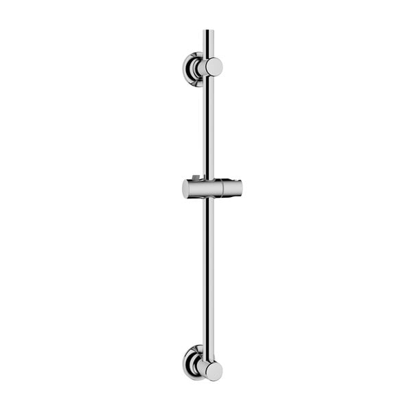 Asta doccia autoportante in acciaio inox argento lucido 70 cm - Wenko