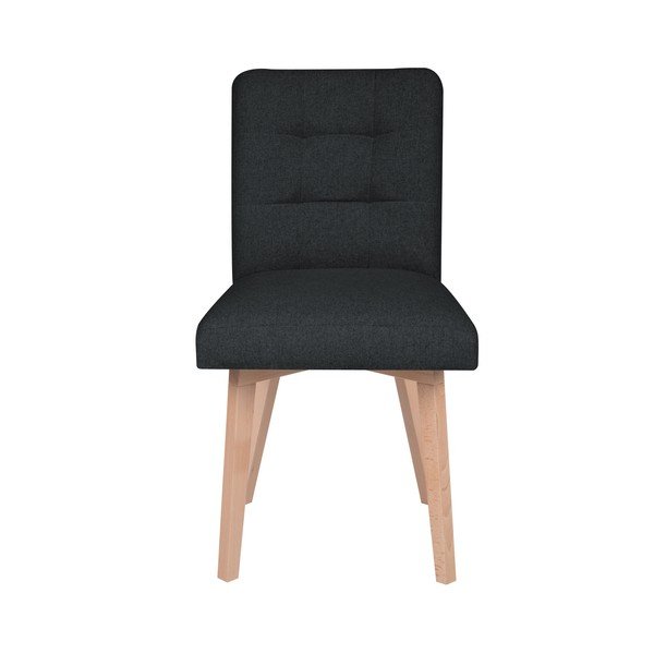 Sedia da pranzo nera Tulip - Mazzini Sofas