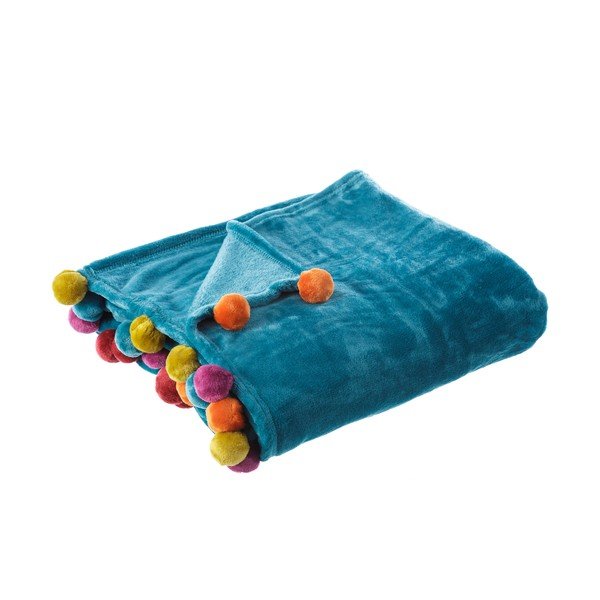 Coperta blu Unimasa Heart, 130 x 160 cm - Casa Selección
