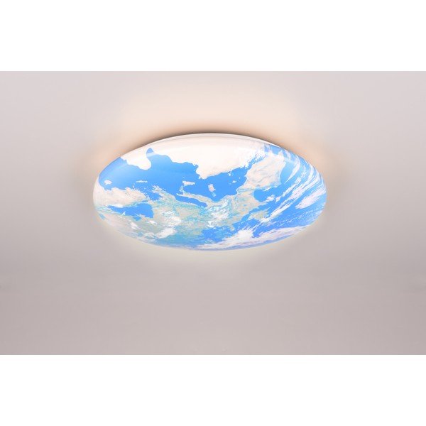 Plafoniera per bambini LED blu ø 37 cm Terra – Reality-image-2