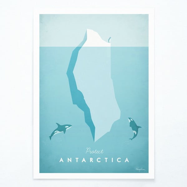 Poster Antartide, A3 - Travelposter