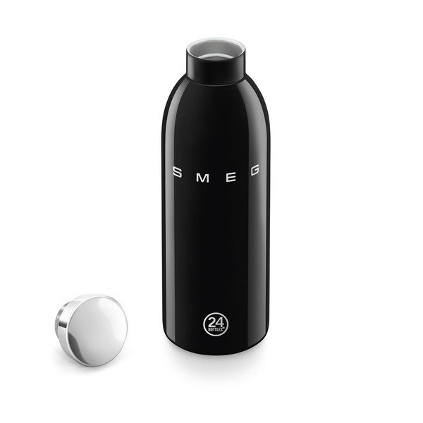 Bottiglia termica nera in acciaio inox 500 ml 24BOTTLES – SMEG-image-3