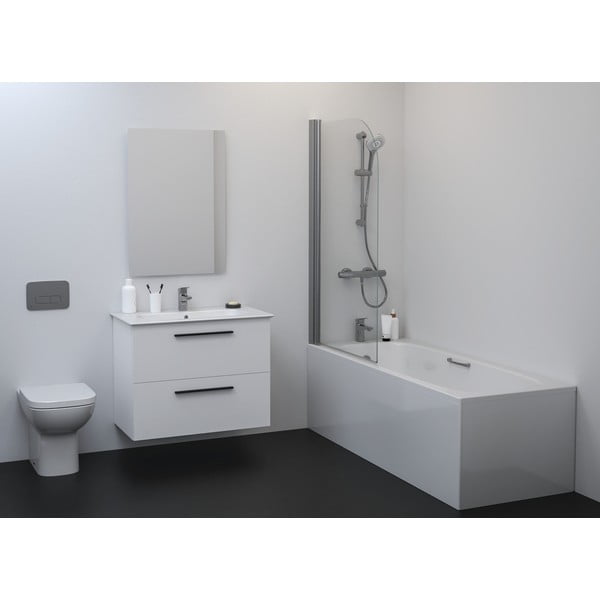 Lavabo bianco in ceramica 84x46 cm i.Life A - Ideal Standard-image-1