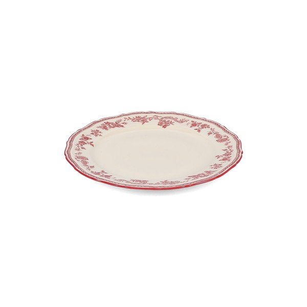 Piatto da dolce burgundy/avorio in porcellana ø 21,5 cm Cyril – S|P Collection-image-2
