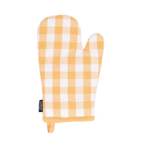 Guanto da forno in cotone Gingham – Tiseco Home Studio