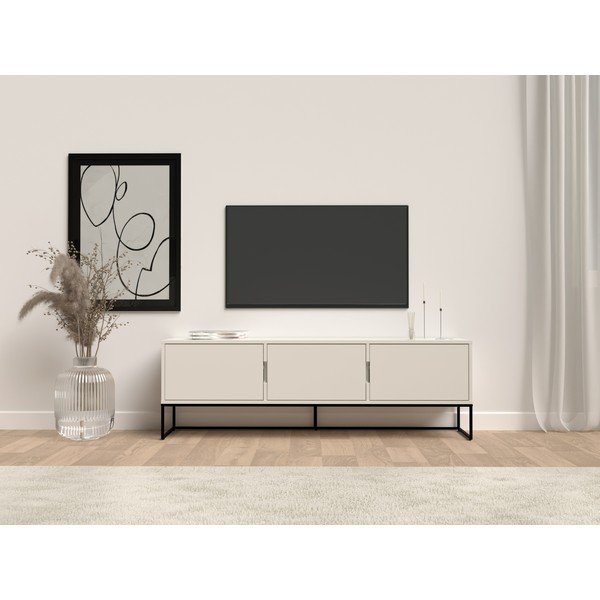 Tavolo TV bianco Lipp - Tenzo-image-1