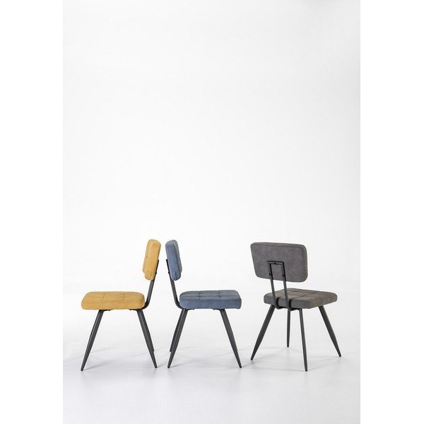 Set di 4 sedie da pranzo blu Sofy - Marckeric-image-2
