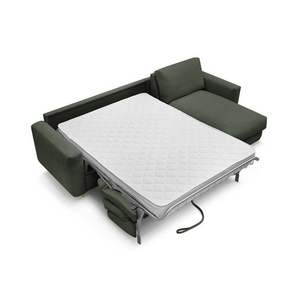 Divano angolare verde Nouveau Cocoone – Bobochic Paris-image-4