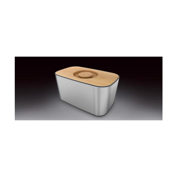 Nerezový chlébník s prkénkem Joseph Joseph Bread Bin-image-4