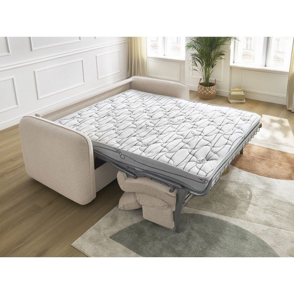 Divano beige 216 cm Achille – Bobochic Paris-image-1