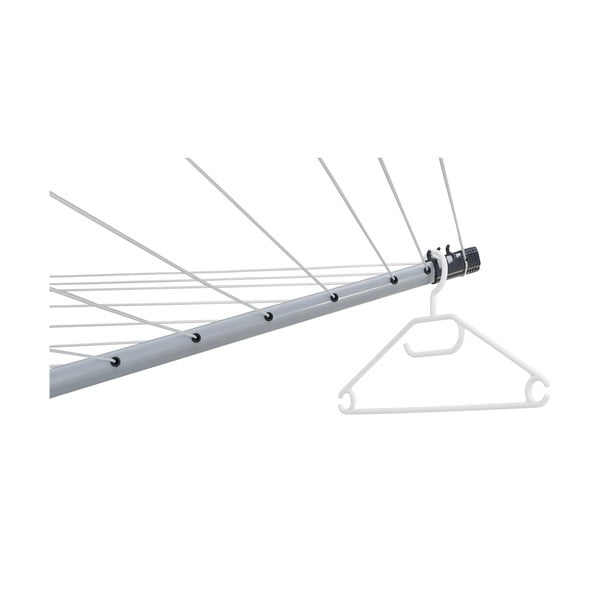 Stendino da giardino argentato 50 m LinoLift 500 – LEIFHEIT-image-3