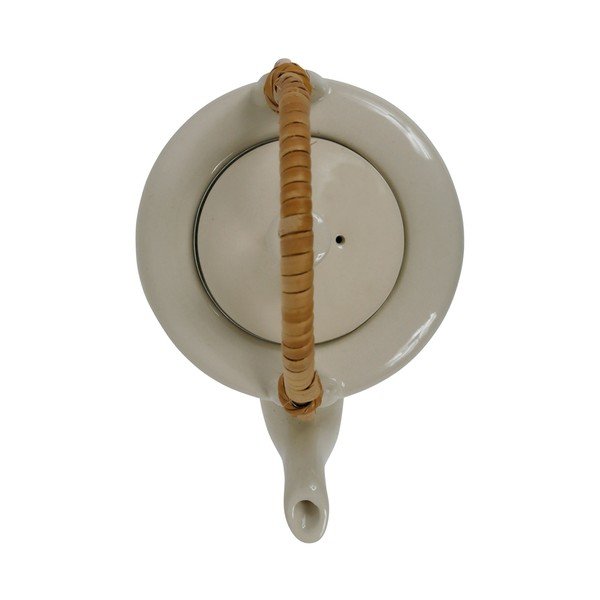 Teiera in gres verde-crema 750 ml Colorada - Sema-image-3