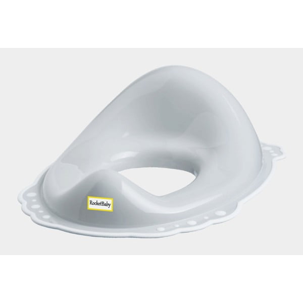 Sedile del water grigio per bambini - Rocket Baby-image-1