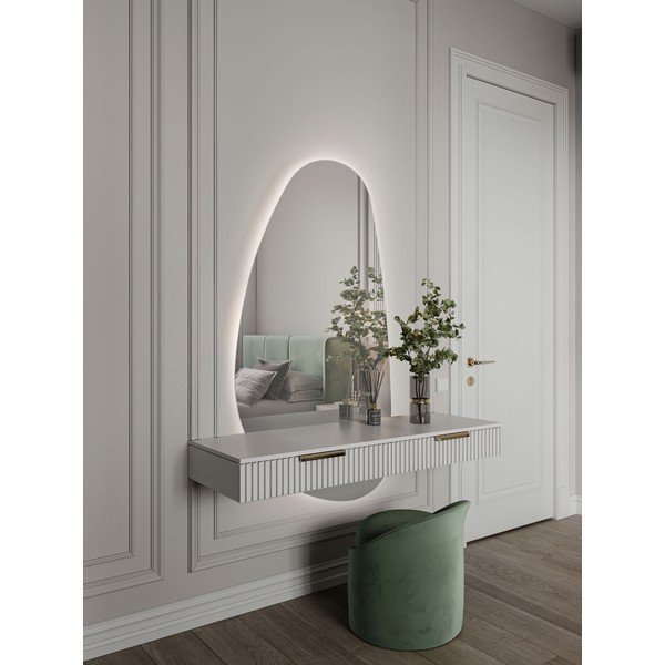 Specchio da parete con illuminazione 3x140 cm Lorin – Nova Luce-image-2