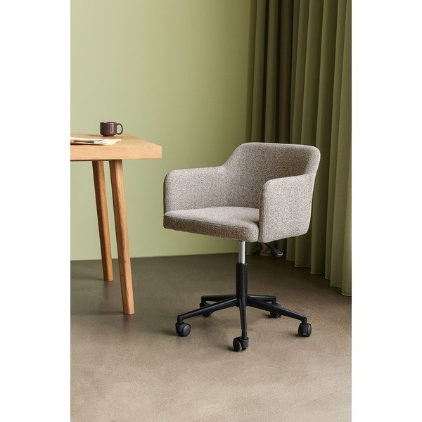 Sedia da ufficio beige Rest - Hübsch-image-1