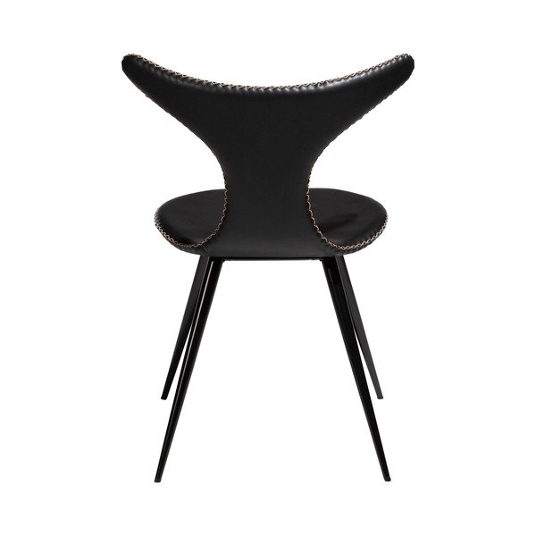 Sedia in similpelle nera DAN-FORM Danimarca Dolphin - DAN-FORM Denmark-image-3