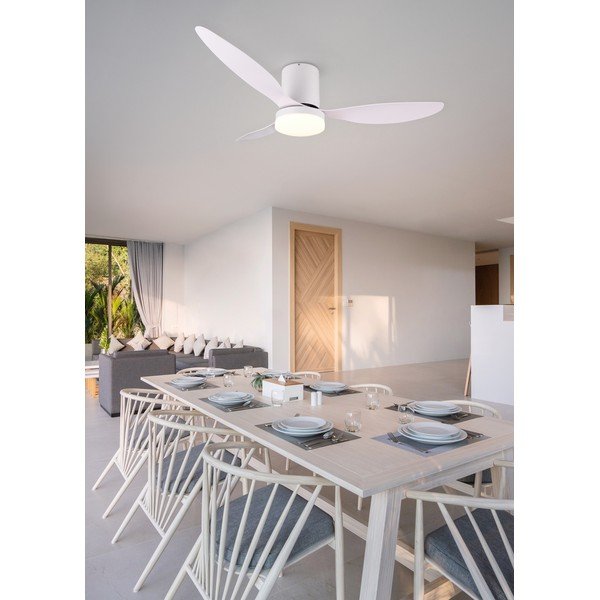 Plafoniera LED bianco opaco ø 132 cm Göteborg – Reality-image-2