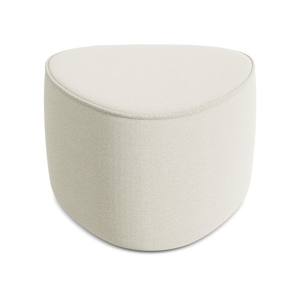 Poggiapiedi color crema Keo – Makamii-image-1