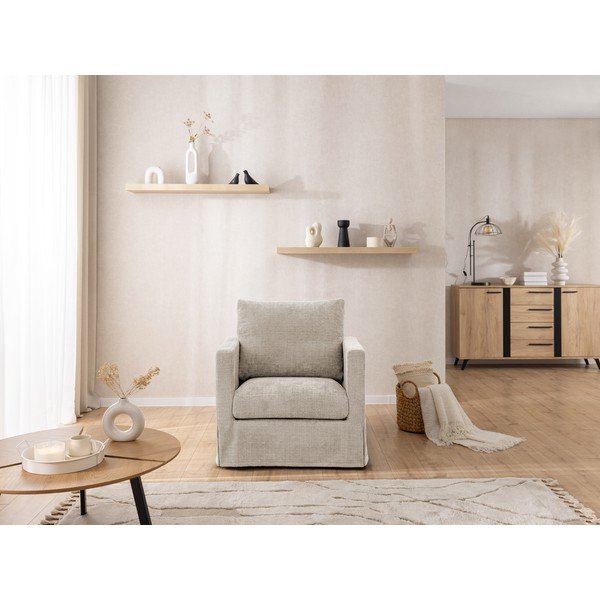 Poltrona beige Paphos – Ropez-image-3