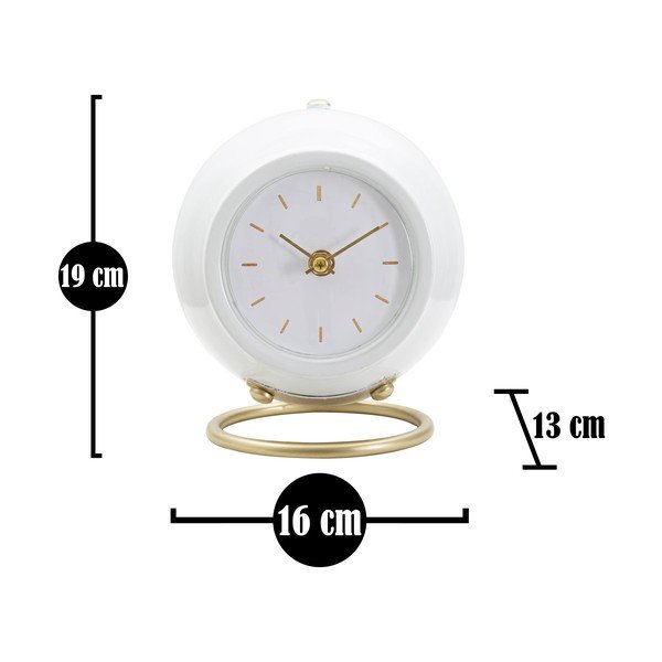 Palla dell'orologio da tavolo bianca - Mauro Ferretti-image-2