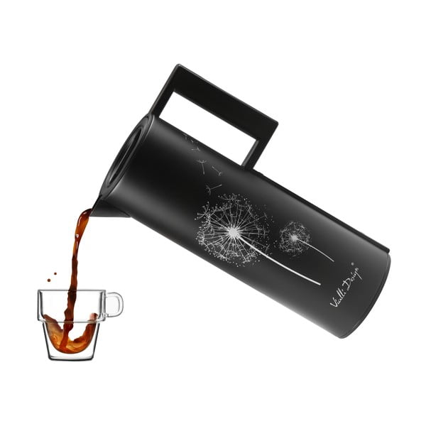 Borraccia termica nera 1 l Corto – Vialli Design-image-2