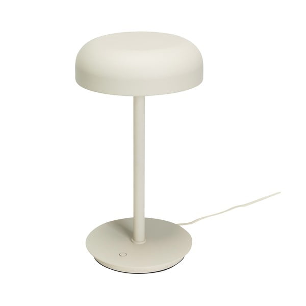 Lampada da tavolo dimmerabile a LED color crema (altezza 37 cm) Velo - Hübsch-image-4