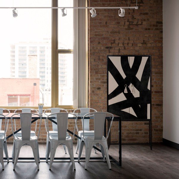 Mobile nero e beige 75x164,5 cm Alva - Really Nice Things-image-1