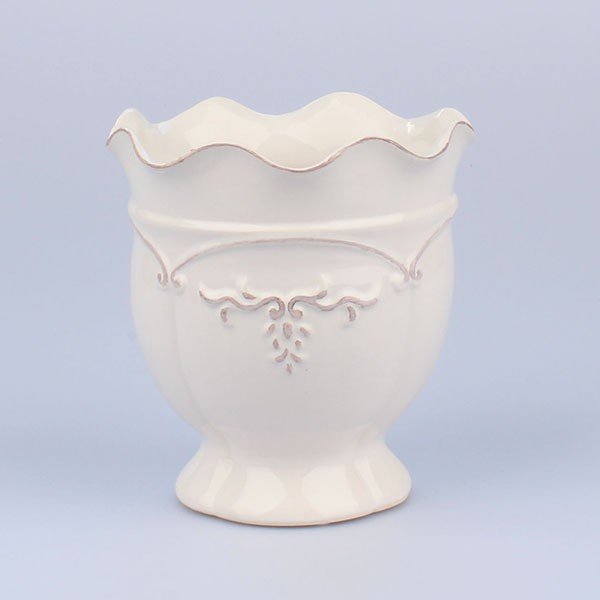 Váza Antic White, 16x17 cm
