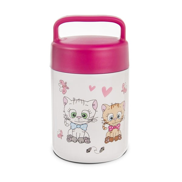 Termos per alimenti in acciaio inox Kittens, 480 ml - Orion-image-3