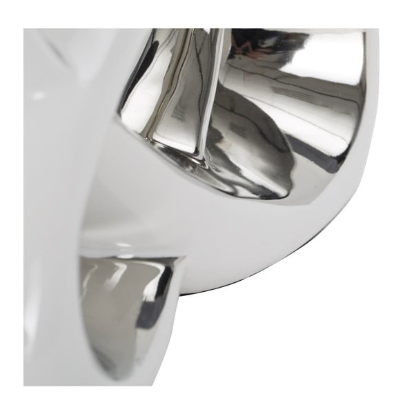 Bílostříbrná keramická váza Mauro Ferretti Bling-image-3