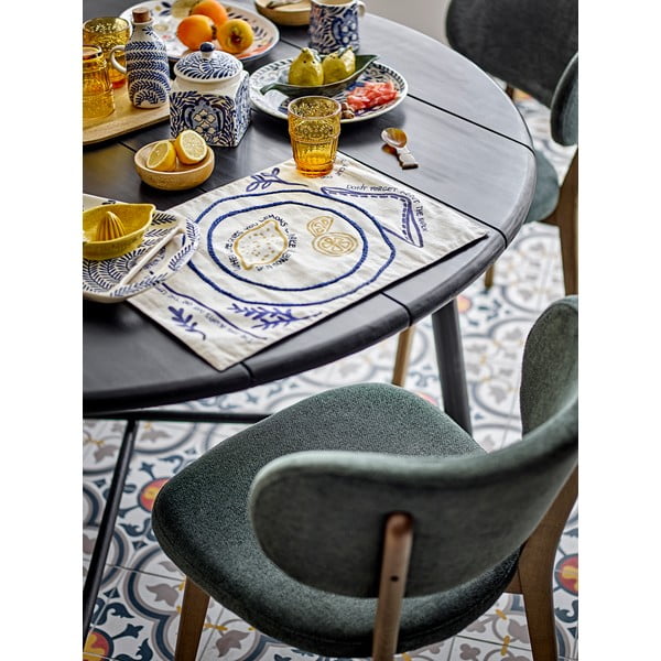 Tovaglietta in misto lino 33x48 cm Limone - Bloomingville-image-2