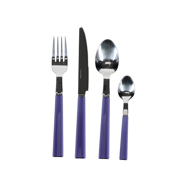 Posate blu in acciaio inox 16 pz per 4 persone Poppy – ONA-image-4
