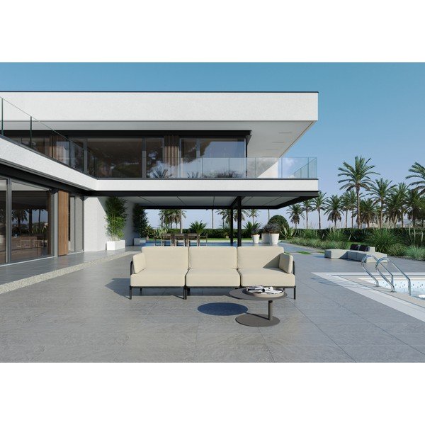 Divano modulare da giardino beige 234 cm Salve - Sit Sit-image-1