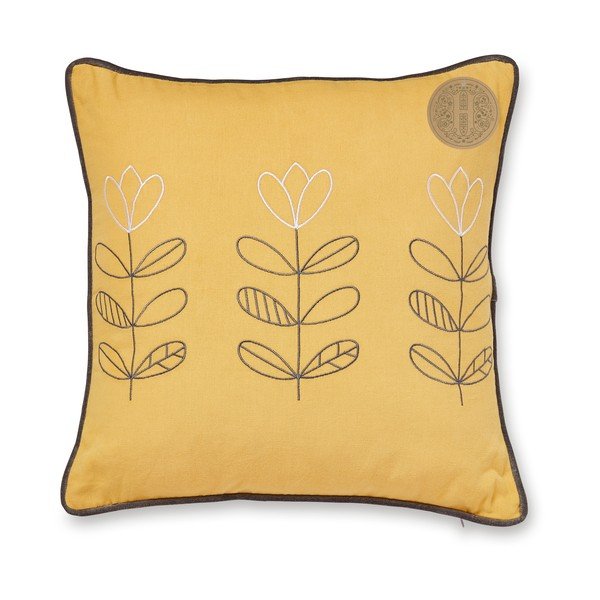 Cuscino decorativo in cotone giallo, 45 x 45 cm Parasol - Cooksmart ®-image-2