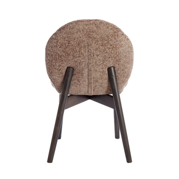 Set di sedie da pranzo marrone in imbottito 2 pz Sinosa – Light & Living-image-3