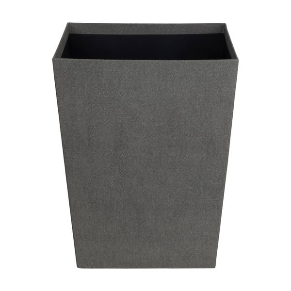 Cestino per la spazzatura grigio Sofia Canvas Paper Laminate – Bigso