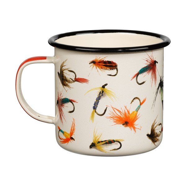 Tazza in smalto da 0,5 l Fly Fishing - Gentlemen's Hardware-image-1