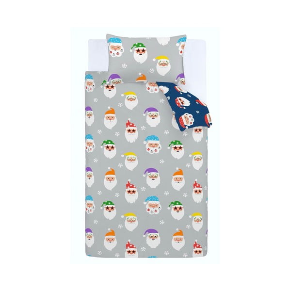 Set copripiumino e federa per letto matrimoniale e per letto esteso 230x220 cm Santa Spec-Tacular – Catherine Lansfield